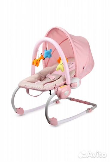 Шезлонг детский с вибрацией