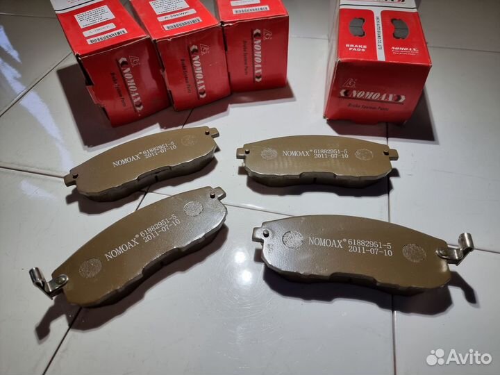 Колодки перед Nissan Bluebird March Cefiro Tiida