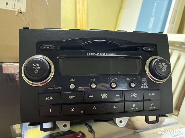 Магнитола honda cr-v 3, honda cr-v 4