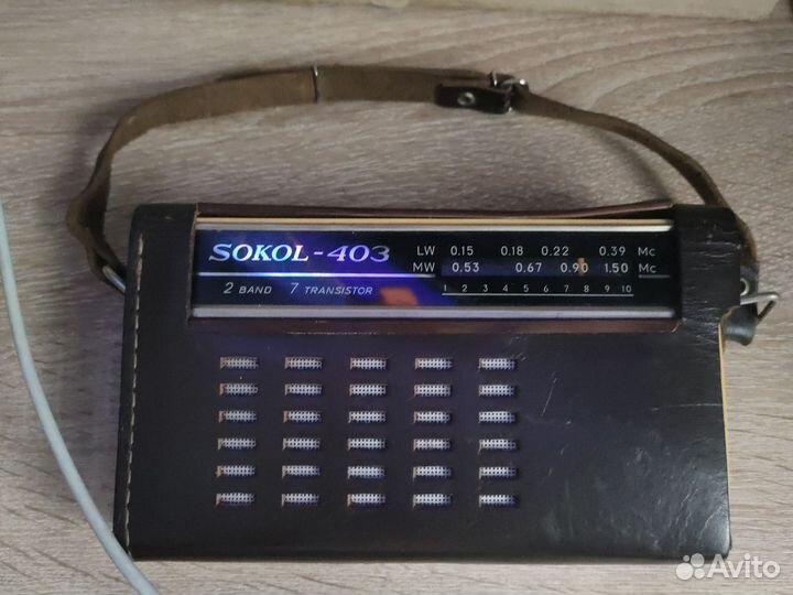 Радиоприемник Сокол 403 в комплекте+второй