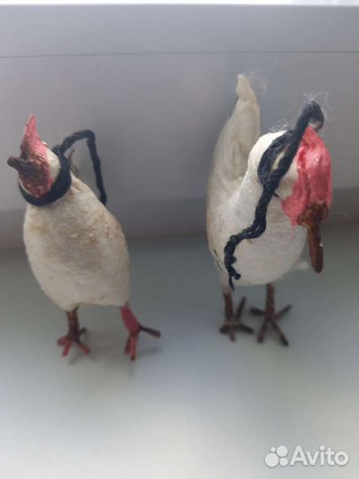 Курица и петушок