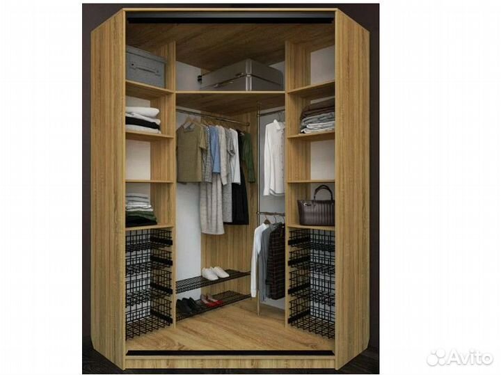 Гардеробные на заказ от производителя