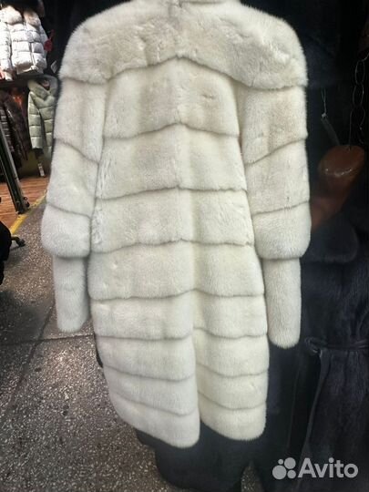 Шуба норковая 42 44 поперечка