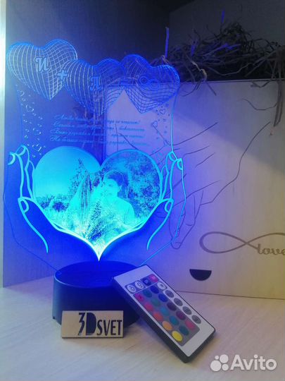 Ночник по фотографии