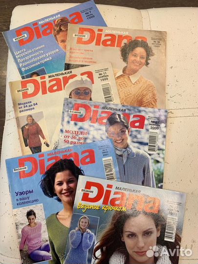 Diana журналы по вязанию