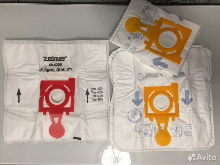 Мешок для пылесоса zelmer. Много. Германия