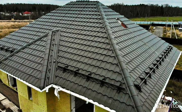 Металлочерепица. Фальцевая кровля