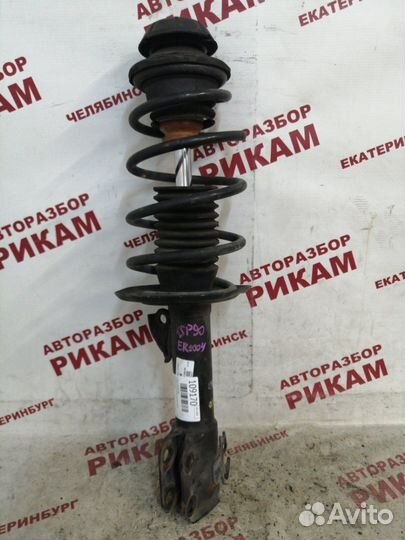 Стойка передняя левая Toyota Vitz KSP90 1KR-FE