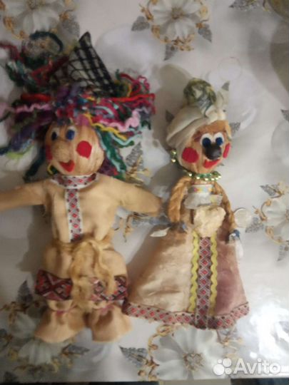 Игрушки соломенные