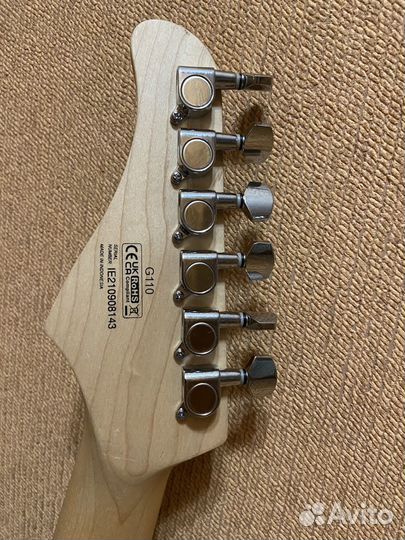 Электрогитара Cort g110 + комбик Cort CM15R