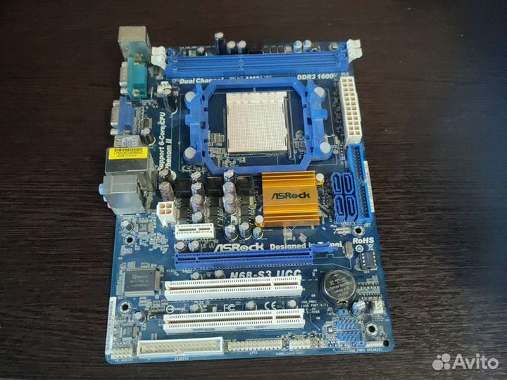 Материнская плата asrock n68-s3 ucc