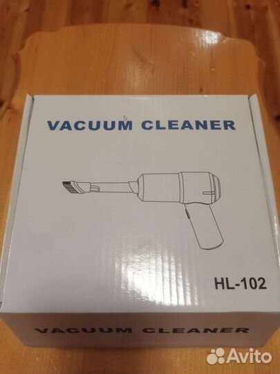 Автомобильный пылесос с беспроводной зарядкой