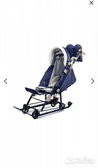 Санки коляска nika kids 7-8