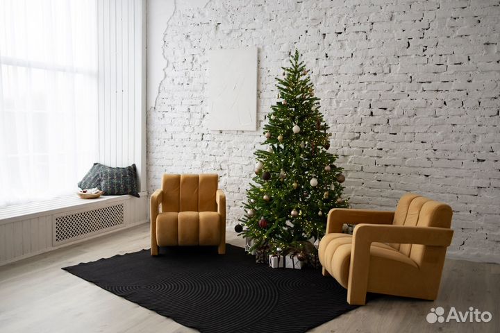 Ковер напольный черный