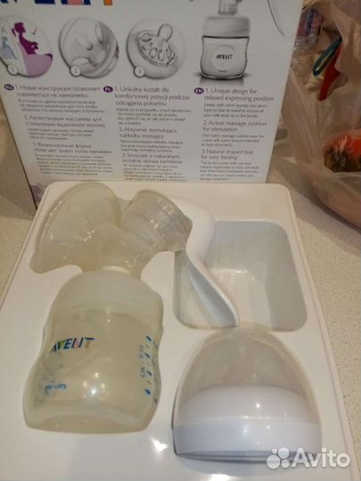 Молокоотсос avent ручной