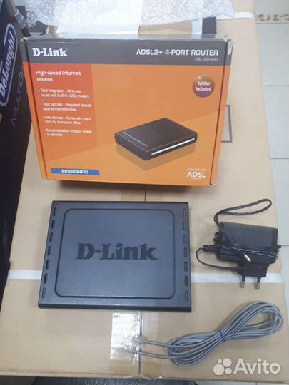 Маршрутизатор D-link DSL-2540U