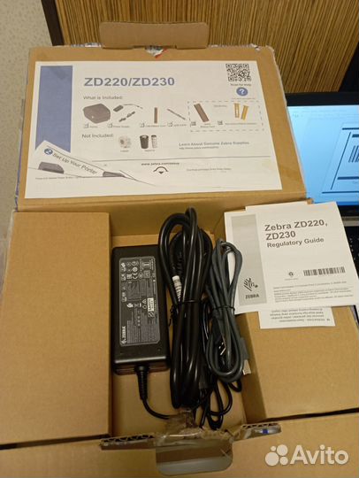 Принтер этикеток Zebra ZD230t USB коробка