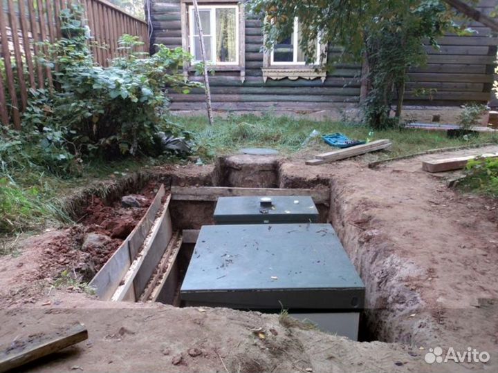 Септик эко Green 7 переливной