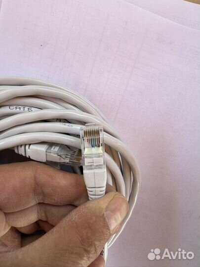 Кабель интернет LAN новый 10 метров