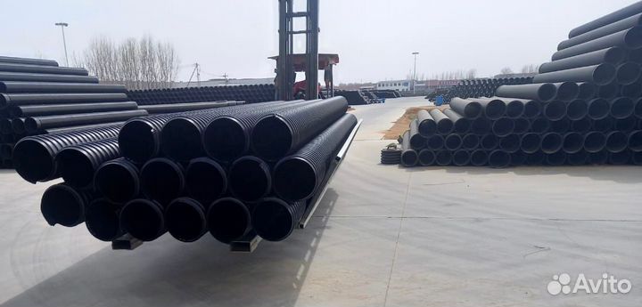 Труба в канаву на заезд