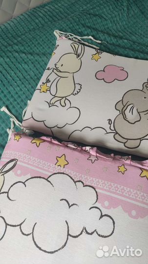 Бортики в кроватку