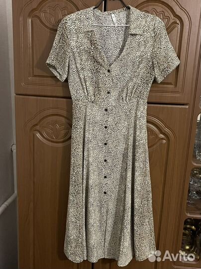 Платье халат mango