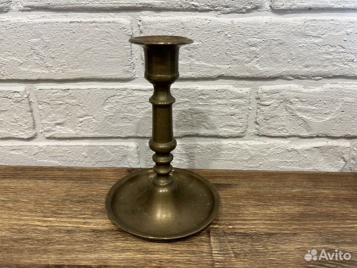 Старинные подсвечники латунь, бронза