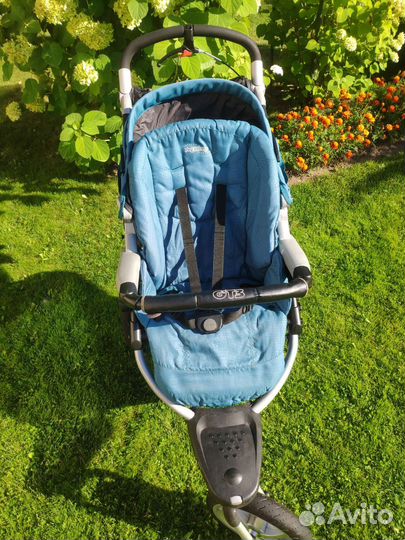 Коляска прогулочная Peg Perego GT3 (бирюзовая)