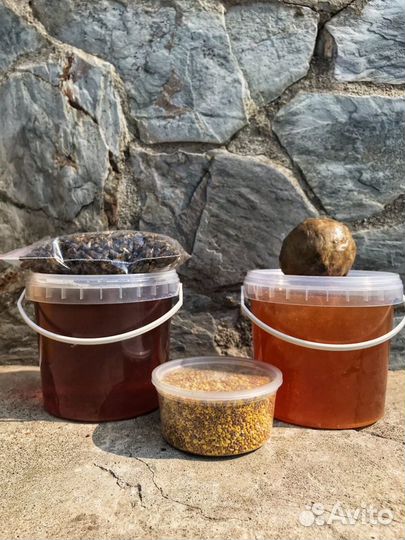 Мёд пыльца перга прополис воск