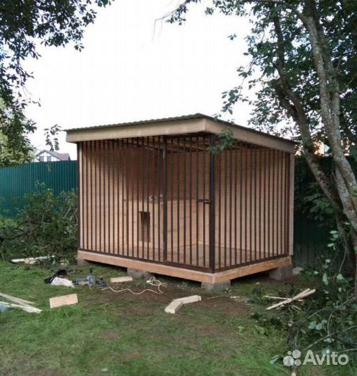 Вольер для собак уличный