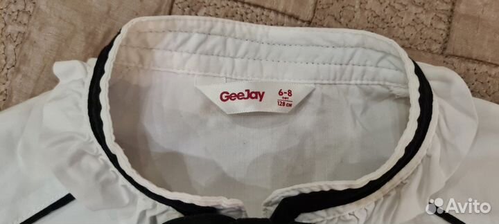 Блузки для школы р.128