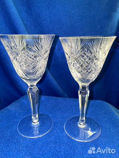 Фужеры хрустальные СССР