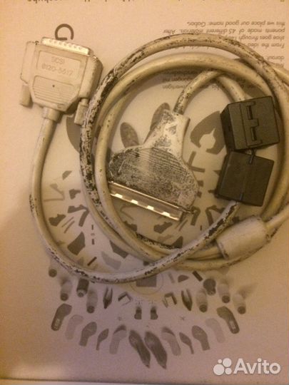 Кабели scsi HP тв TV scart компьютер com - port