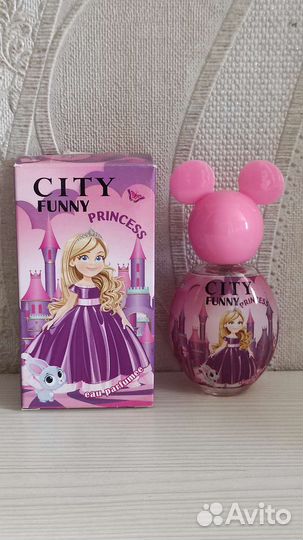 Туалетная вода для девочки (почти полный флакон)