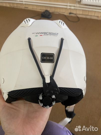 Шлем горнолыжный с визором, парапланерный