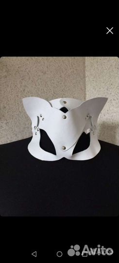 Маска кожаная
