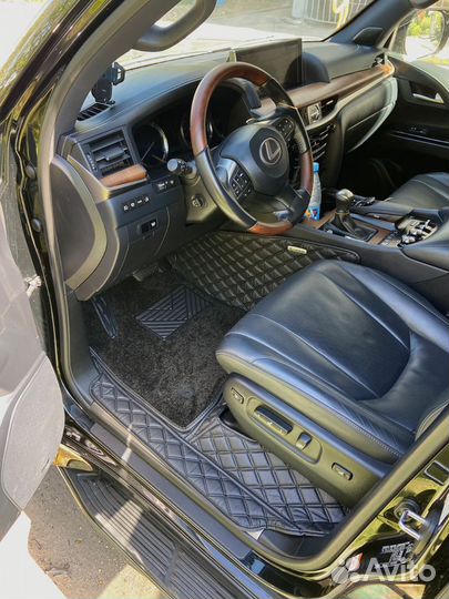 Ковры 5D в салон автомобиля Lexus LX570 люкс класс
