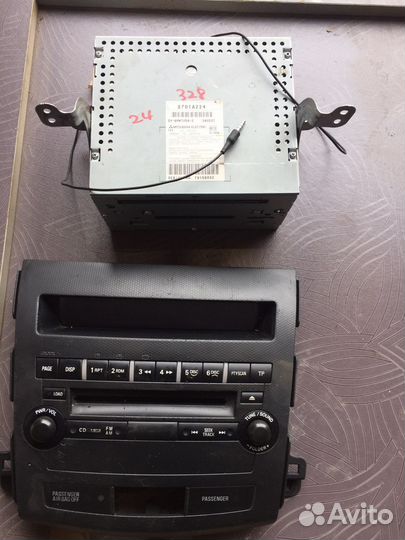 Штатная магнитола mitsubishi outlander xl