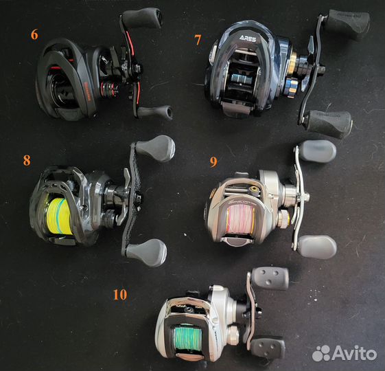 Безынерционные и мультипликаторные катушки б.у