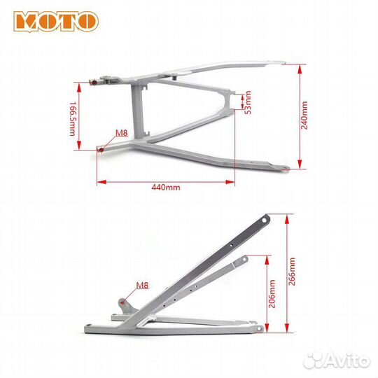 Подрамник KTM SX EXC XCF, gasgas EC MCF