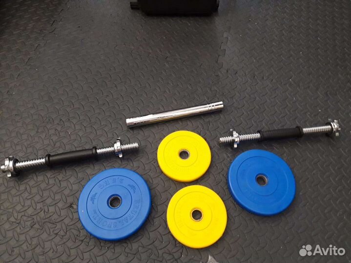 Штанга гриф блины гантели Brutal Sport