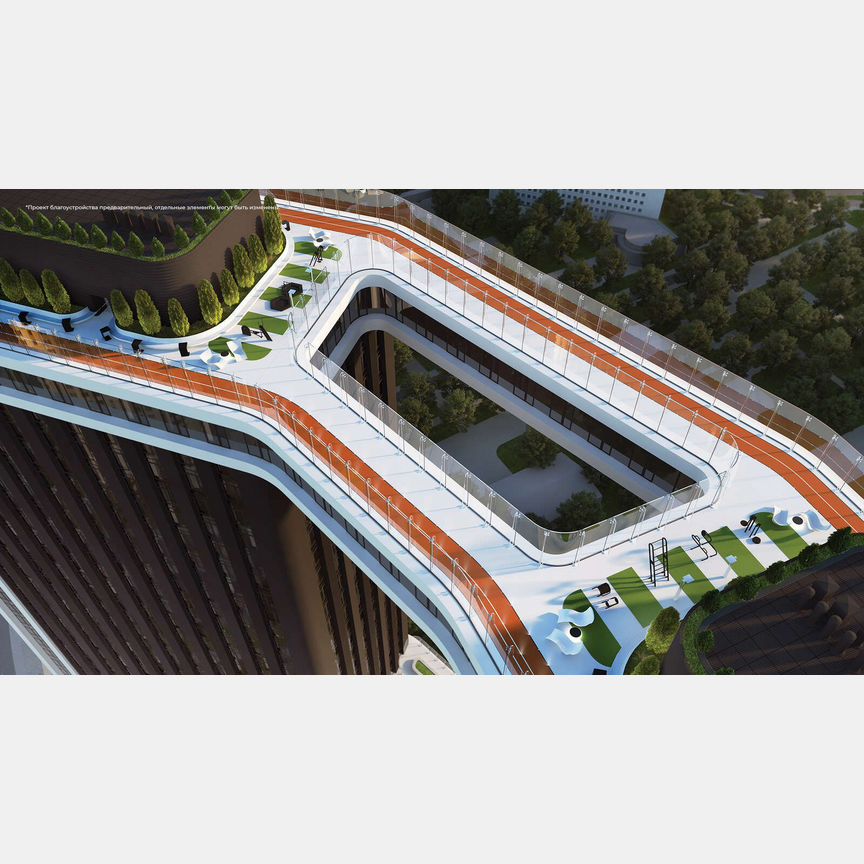 2-к. квартира, 124,6 м², 4/32 эт.