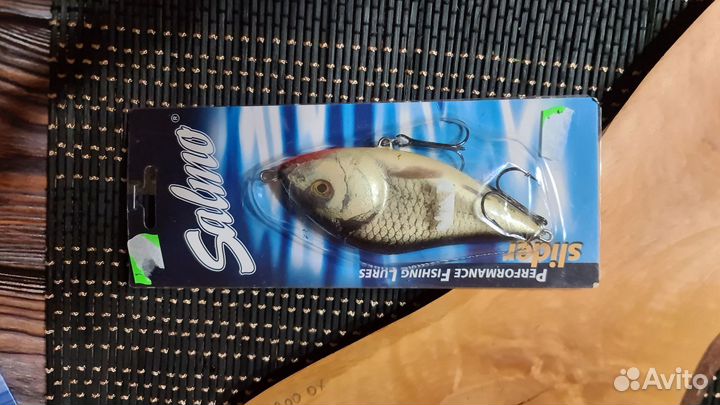 Джерк Salmo Slider 7S, цвет - real grey shiner