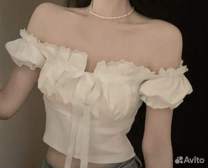 Топ/футболка/кофта лолита/coquette