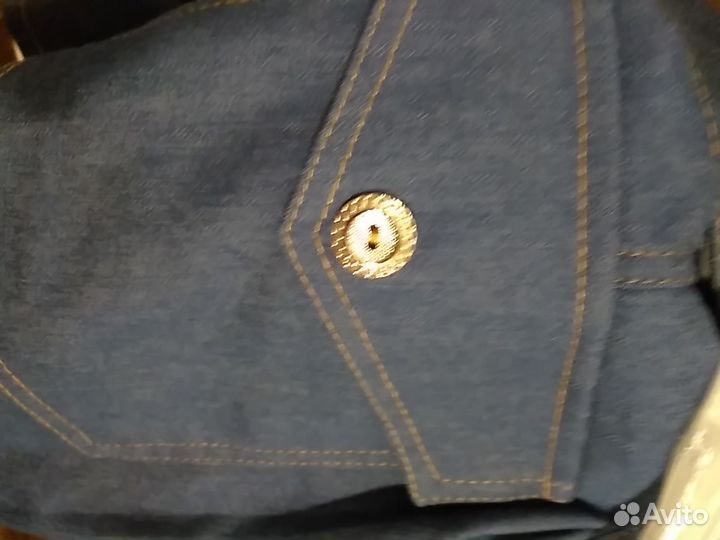 Джинсовое платье 42 44