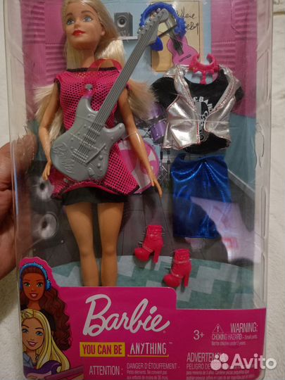 Набор игровой Barbie Barbie Кем быть Музыкант GDJ3