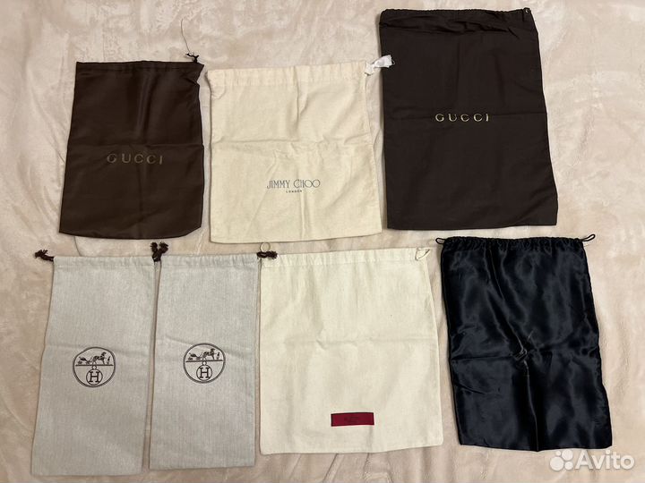 Пыльник для обуви Gucci, YSL, Valentino, Hermes