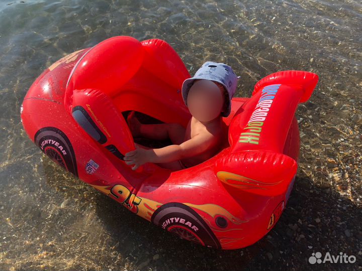 Надувная машинка детская