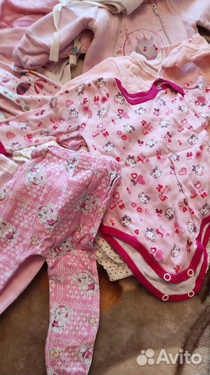 Детские вещи для новорожденных на девочку пакетом
