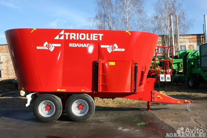 Миксер-кормораздатчик Trioliet Solomix 2 18ZK, 2022